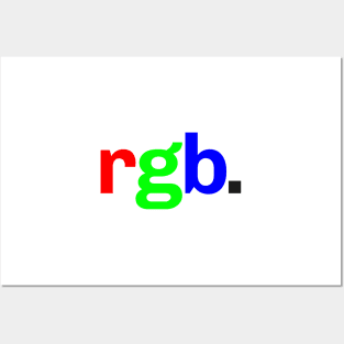 RGB Posters and Art